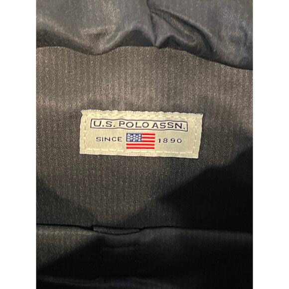 US Polo Assc Top Loading Backpack Black - Picture 5 of 5